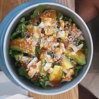 Vegan salad at Cafe Unido - Via Argentina in Panama City