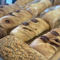 Fig jam bread  at Rice Bread Man 쌀빵맨 in Busan