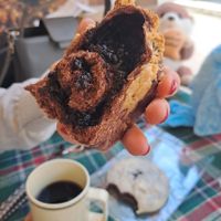 Chocolate bread 💘💘💘💘 at Rice Bread Man 쌀빵맨 in Busan