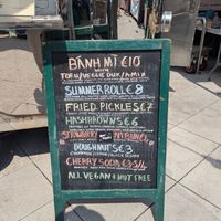 Menu  at Mebs Veg in Cork