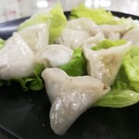 'crystal' dumplings at Fuxing Tai Yue Sushi Guan - 福幸台越素食館  in Hualien