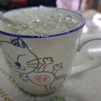 Fresh preserved lemon drink at Fuxing Tai Yue Sushi Guan - 福幸台越素食館  in Hualien