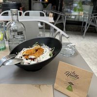 Ensalada cesar  at La Huella Vegana - ES Visuals in Andorra La Vella