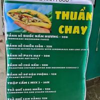 Vegan Bánh Mí flavors at Bánh Mì chay Vegan in Hanoi