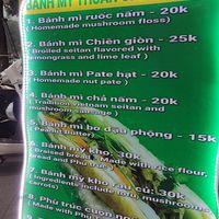  at Bánh Mì chay Vegan in Hanoi