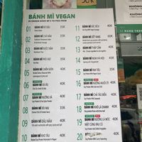   at Bánh Mì chay Vegan in Hanoi