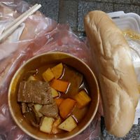 Protein stew at Bánh Mì chay Vegan in Hanoi