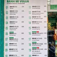  at Bánh Mì chay Vegan in Hanoi