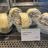 Coconut yoghurt pot with agave  at Espresso House - Kurze Mühren in Hamburg