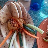 Hummus at Ciales in Mallorca