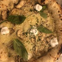 Vegan pizza blanco   at Basta in Stockholm