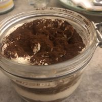 Vegan tiramisu   at Basta in Stockholm