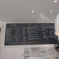 Menu at ÖXL Café in Wismar
