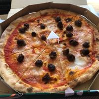 Vegan meatball  at 800PIZZA in Abu Dhabi