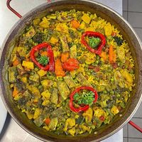 Gemüse Paella at Marea in Borkum