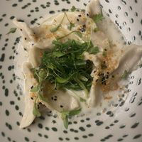 Sweet potato and chickpea dumplings 🥟   at One80  in Valletta