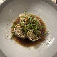 Mushroom dumplings   at One80  in Valletta