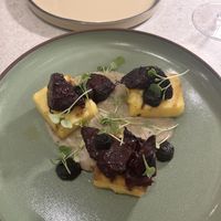 Roast polenta   at One80  in Valletta