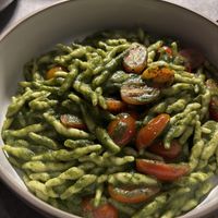 Basil pesto  at One80  in Valletta