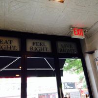 The doors and windows - front view at Blossom Du Jour - Midtown in New York City