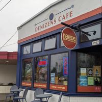 exterior at Denizens Cafe in Portland