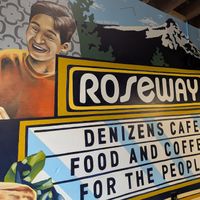 interior at Denizens Cafe in Portland