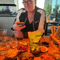 Vegan sharing platter at Arc in Stockholm