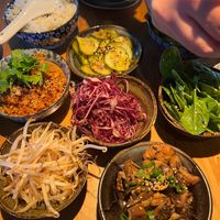 Vegan sharing platter  at Arc in Stockholm