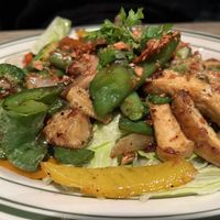 Garlic Delight w/ Mild Spice - amazing flavor. Would most recommend this one. Not spicy.   at US Thai Cafe in Edgewater