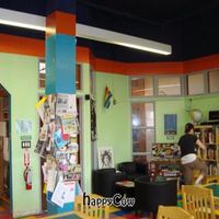 Part of the sitting area at The Seed in Lancaster