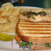 My ChickPea of the Sea (minus cheese) -Awesome flavors!! at The Seed in Lancaster