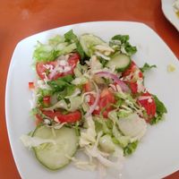Salad at Salud Y Vida in Pucallpa