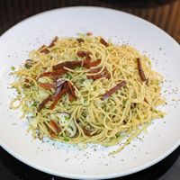 CNY 2025 XO Bak Kwa Pasta Noodles at Mother Earth Classic - 大地之素 in Central Singapore