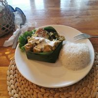 Amok with Tofu at Nick Restaurant in Siem Reap