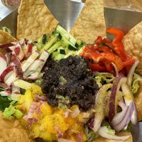 Taco salad   at Green Grill in Guerneville
