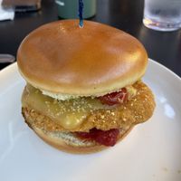 Pesto chicken parm  at Veggie Grill by Next Level - Santana Row in San Jose