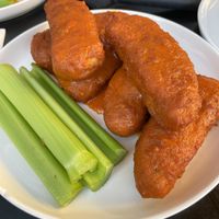 Buffalo wings   at Veggie Grill by Next Level - Santana Row in San Jose