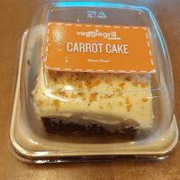 Carrot cake at Veggie Grill by Next Level - Santana Row in San Jose