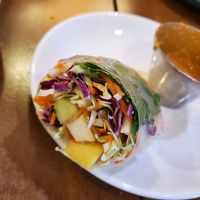 Summer rolm at Veggie Grill by Next Level - Santana Row in San Jose