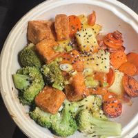 Citrus tofu glaze   at Next Level Veggie Grill - Santana Row in San Jose