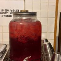 Té de moras, también del buffet, buenísimo at Soonnam Siraegi - Myeongdong 10-gi in Seoul