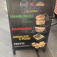 Menu  at Pantondo in La Spezia