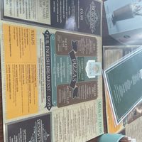 Menu ( fully vegan according to staff ) at Garden of Eden in Windsor