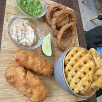 Not fish and chips  at Garden of Eden in Windsor