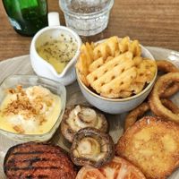 Mushroom Ribeye Steak at Garden of Eden in Windsor