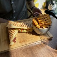 Tandoori No Chicken Panini    at Garden of Eden in Windsor