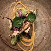 Vegan okra  at The Musket Room in New York City