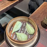 Vegan ravioli   at Yuga Sushi in Venice