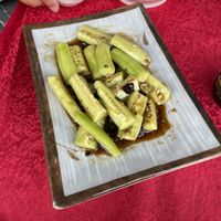 Cucumber salad  at Yuga Sushi in Venice
