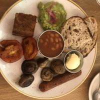 Vegan breakfast   at Greasy Spoon - St Göransgatan in Stockholm